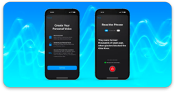 Personal Voice on iPhone