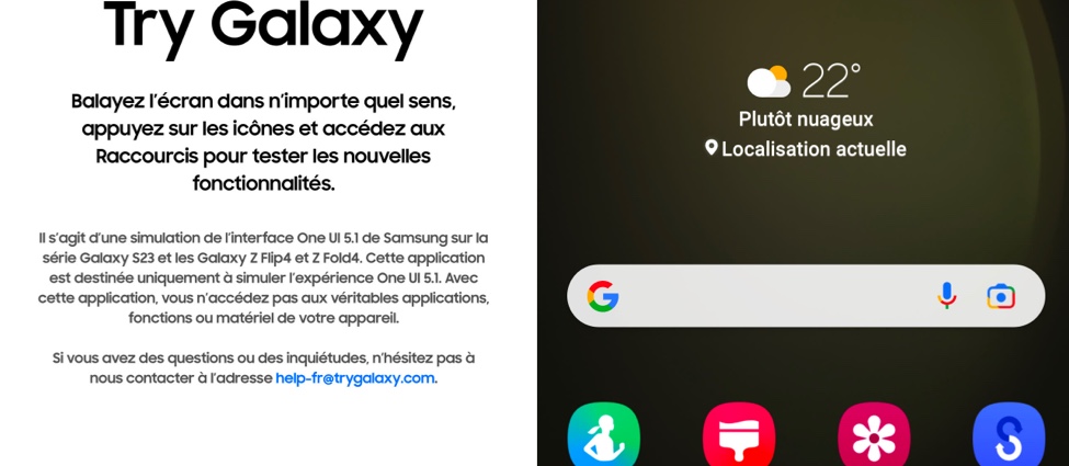 Samsung vous invite à essayer ses téléphones Galaxy depuis votre iPhone