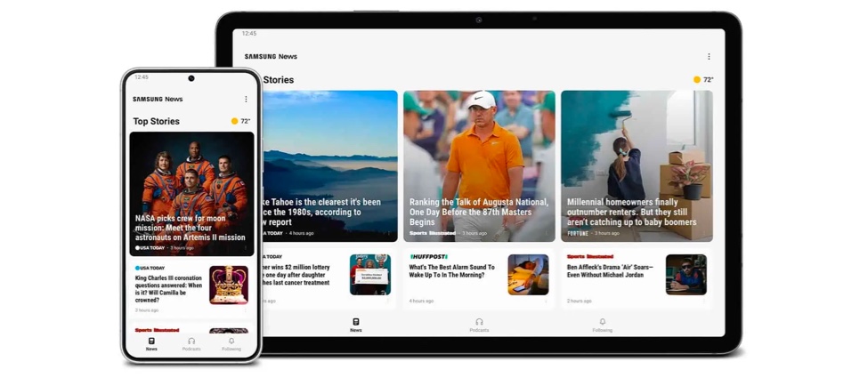 Samsung News arrives as a one-stop news hub for Galaxy devices