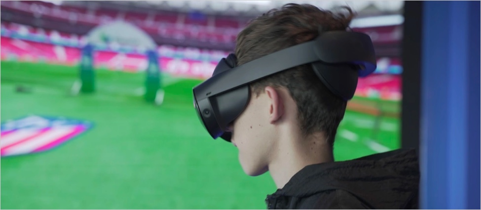 Telefónica and Atlético Madrid develop immersive 5G experience