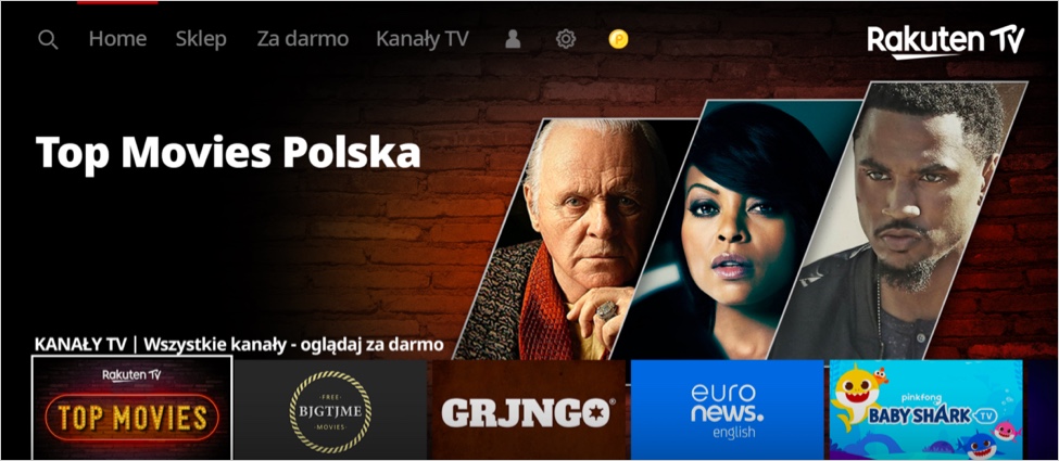 Rakuten TV launches own channel in Poland